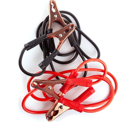 Изображение товара Пусковые провода AUTOVIRAZH 400 А, в пакете с ручками, цинк AV-960400