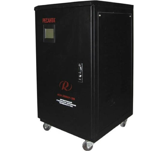 Изображение товара Стабилизатор напряжения Ресанта АСН 30000/1-ЭМ 63/3/3