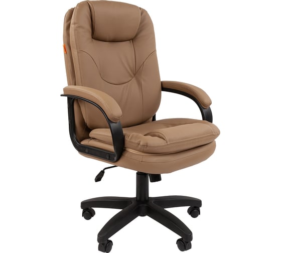 Изображение товара Компьютерное кресло CHAIRMAN 668LT new экокожа, бежевый 00-07114864