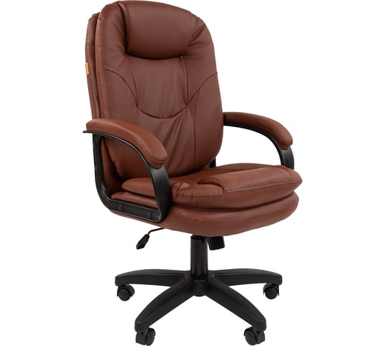 Изображение товара Компьютерное кресло CHAIRMAN 668LT new экокожа, коричневый 00-07114865