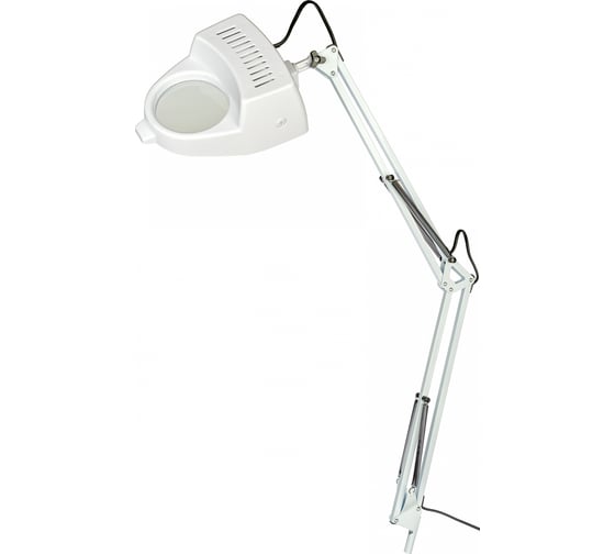 Изображение товара Настольная лампа с увеличительным стеклом Camelion KD-350 белая, 9225