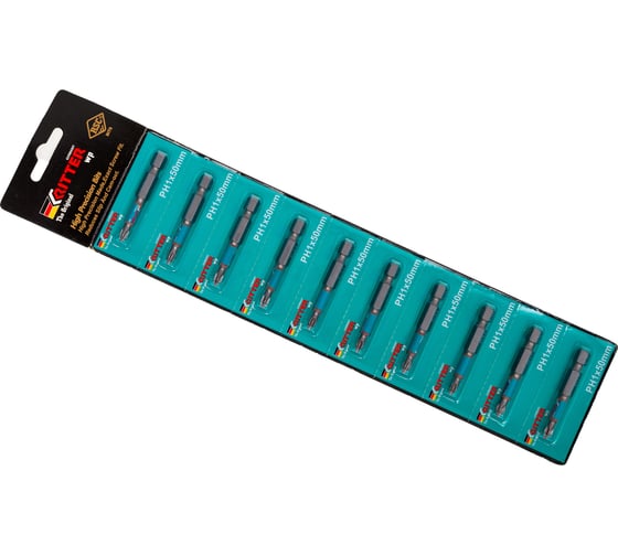 Изображение товара Бита WP PH1, 50 мм, магнитная, 10 шт RITTER PS20111050