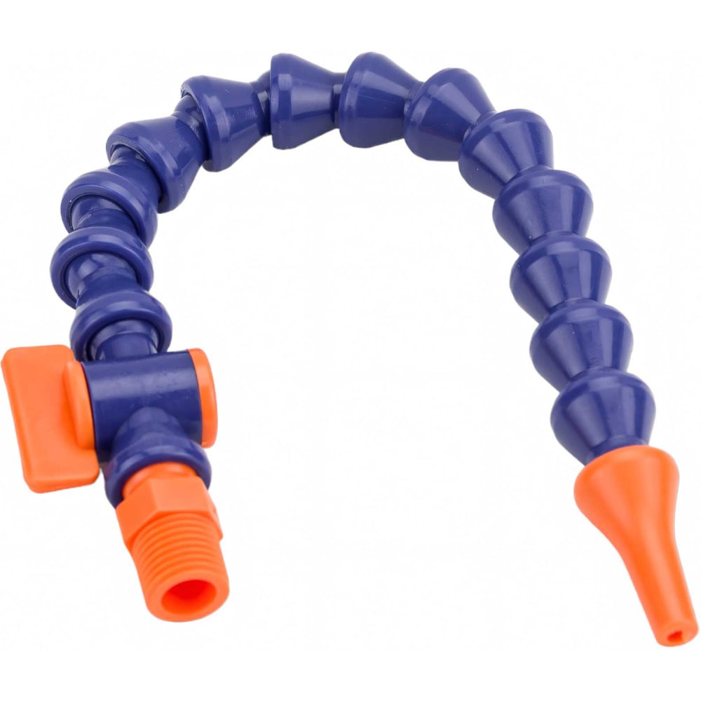 Изображение товара Трубка гибкая 270 мм, G1/4" с круглым соплом и вентилем, для подачи СОЖ JT-C1/4 TLX 55011