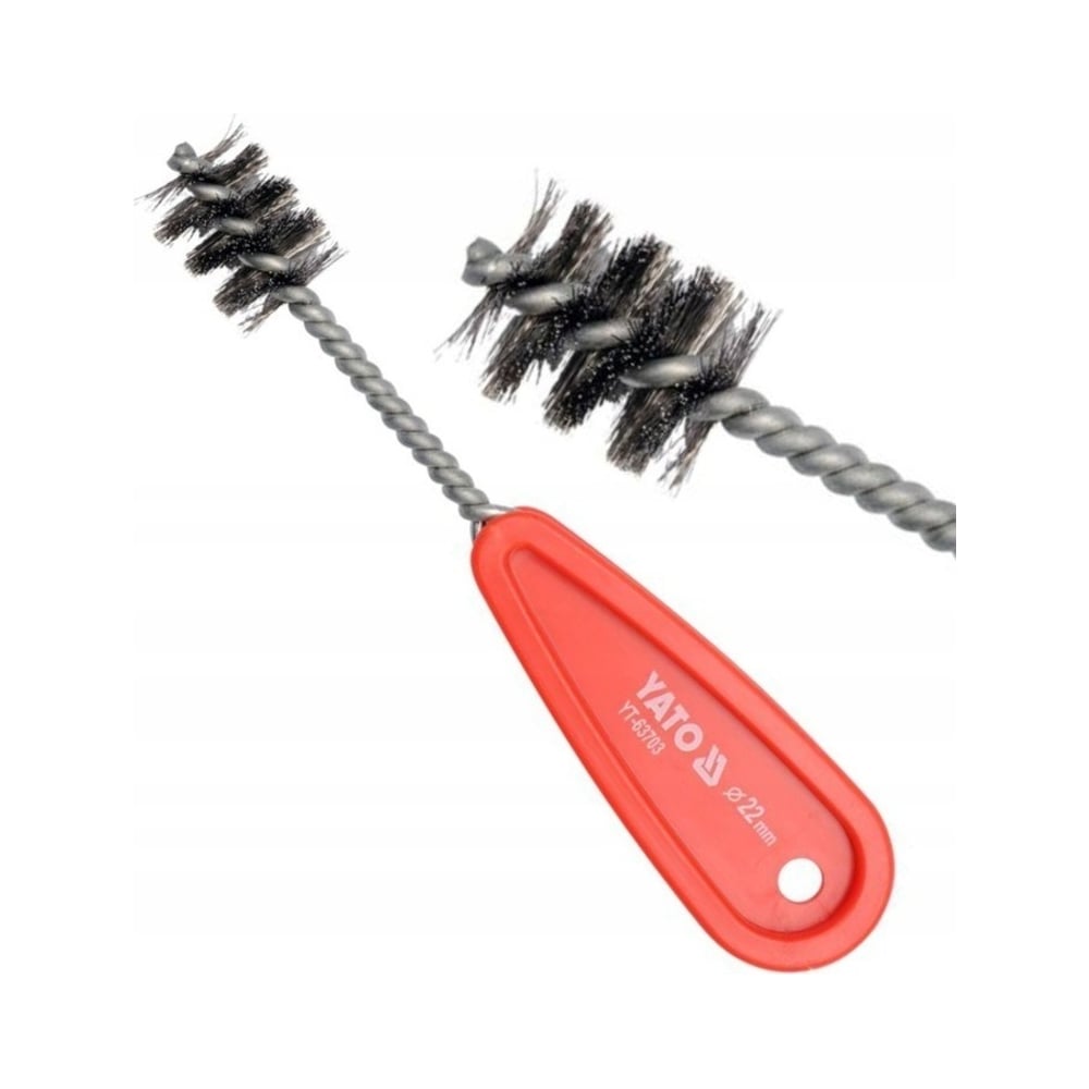 Изображение товара Щетка для внутренней чистки медных труб YATO 22 мм YT-63703 Изображение товара Щетка для внутренней чистки медных труб YATO 22 мм YT-63703