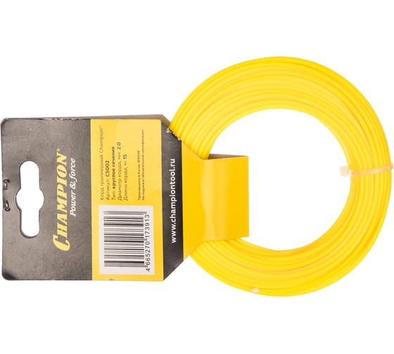 Изображение товара Корд триммерный Round (2.0 мм; 15 м; круглый) CHAMPION C5002