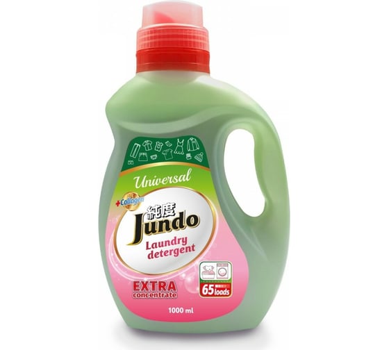 Изображение товара Гель Jundo для стирки белья универсальный Premium Universal 1 л 4903720021217