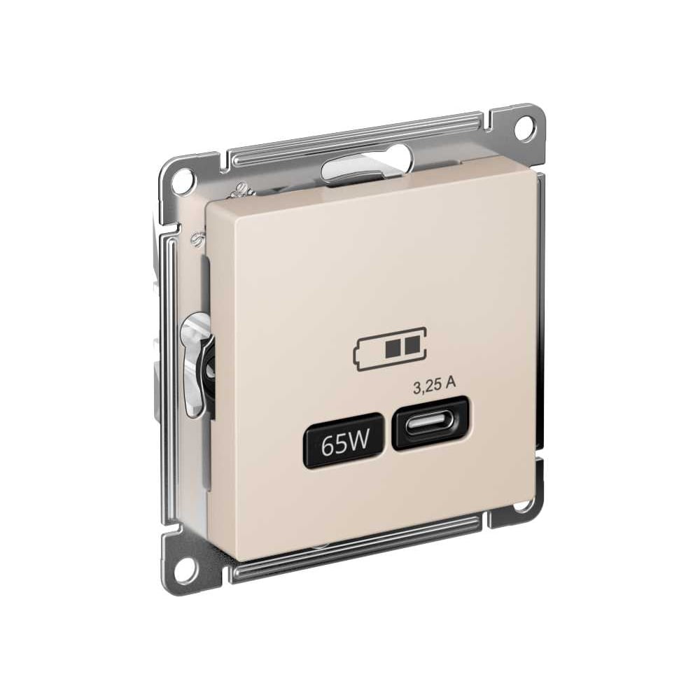 Розетка Systeme Electric USB ATLASDESIGN ATN000227