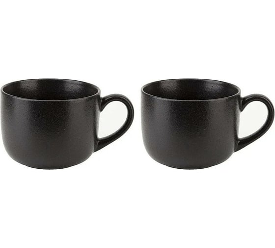 Изображение товара Набор больших кружек Nouvelle Black Stone, 570 мл, 2 шт. 0540154-Н2