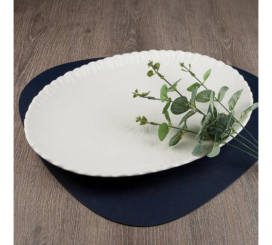 Изображение товара Набор блюд для сервировки Nouvelle Маршмеллоу, 34,5x23,5 см, 2 шт. 0530286-Н2