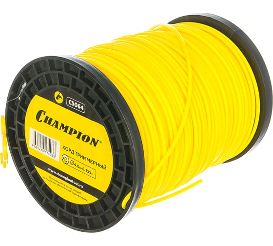 Изображение товара Корд триммерный Round (4.0 мм; 159 м; круглый) CHAMPION C5064