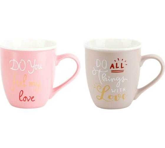 Изображение товара Набор кружек Nouvelle You+me, 360 мл, 2 шт. 2410044-Н2-1