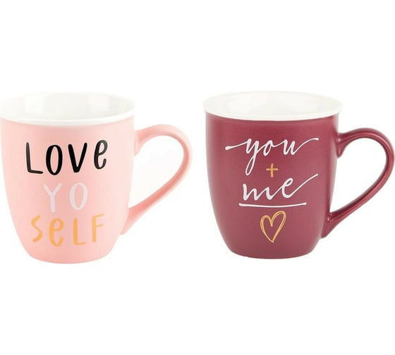 Изображение товара Набор кружек Nouvelle You+me, 360 мл, 2 шт. 2410044-Н2-2