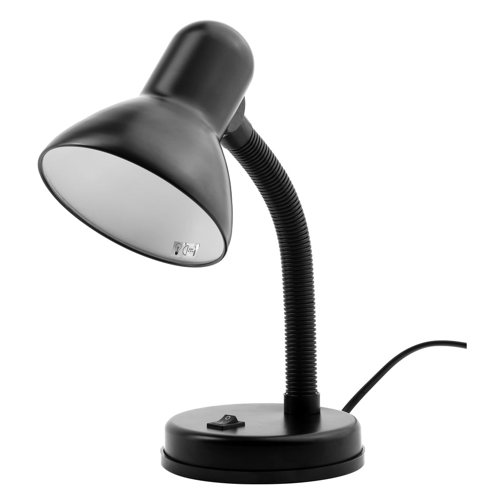 Изображение товара Настольный светильник Camelion KD-301 черный 40W классика для дома и офиса