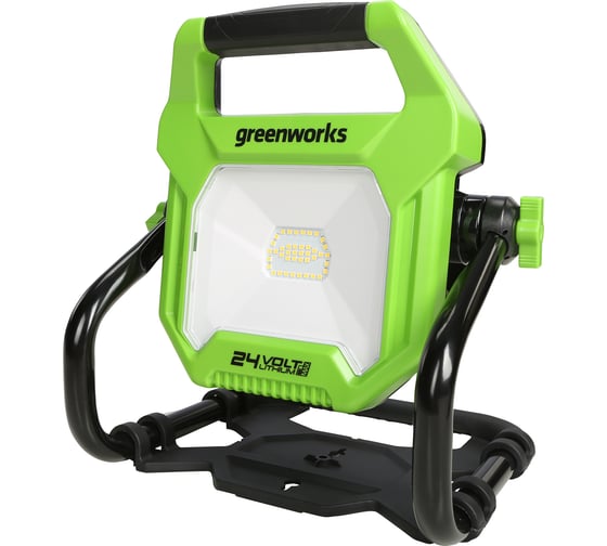 Изображение товара Светодиодный фонарь GreenWorks G24WL, 24В / 220В, без АКБ и ЗУ 3401307