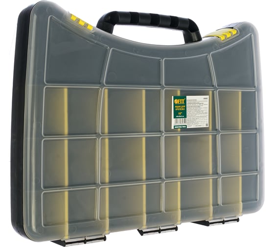 Изображение товара Ящик пластиковый для крепежа (400х300х60 мм) FIT 65652