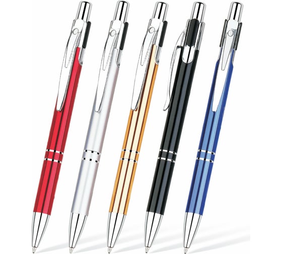 Изображение товара Шариковая ручка бизнес-класса BRAUBERG Dragon корпус ассорти, узел 1 мм, линия письма 0.7 мм 141438