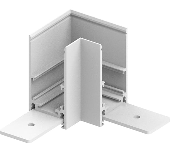 Изображение товара Угловой соединитель FERON для низковольтного накладного шинопровода, белый, LD2001 41978