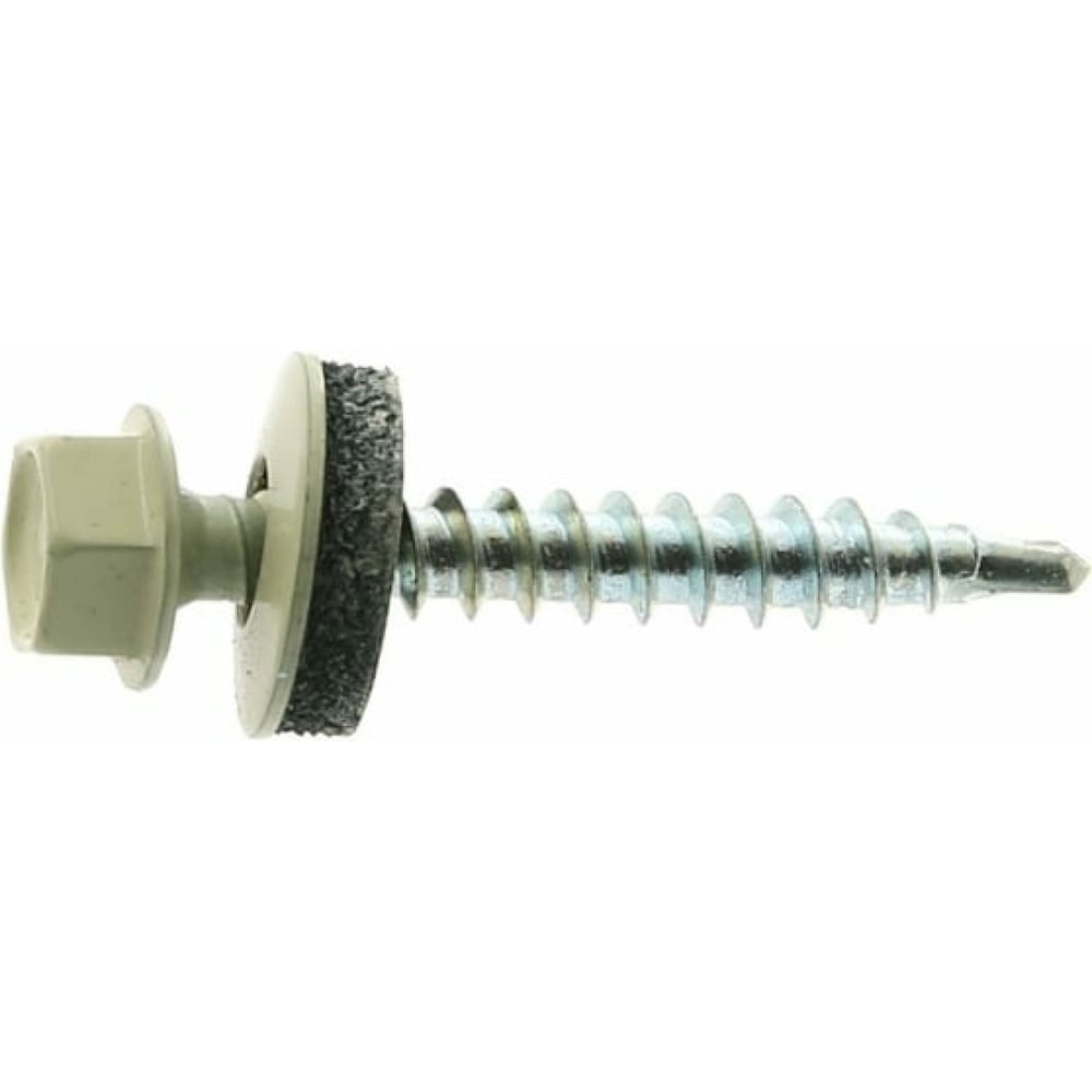 Кровельный оцинкованный саморез STARFIX 4,8x29 мм PT1 RAL 1014 5000 штук SM-62027-5000