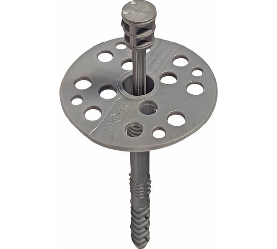 Изображение товара Дюбель гриб Daxmer для теплоизоляции с пластиковым гвоздем IZO 10x100, 500 шт 00000323696