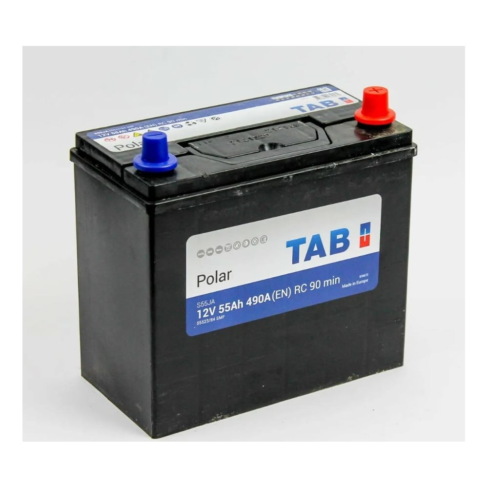 Изображение товара Аккумулятор TAB Polar 6СТ-55.0 55Ач 12В японский WET для автомобилей