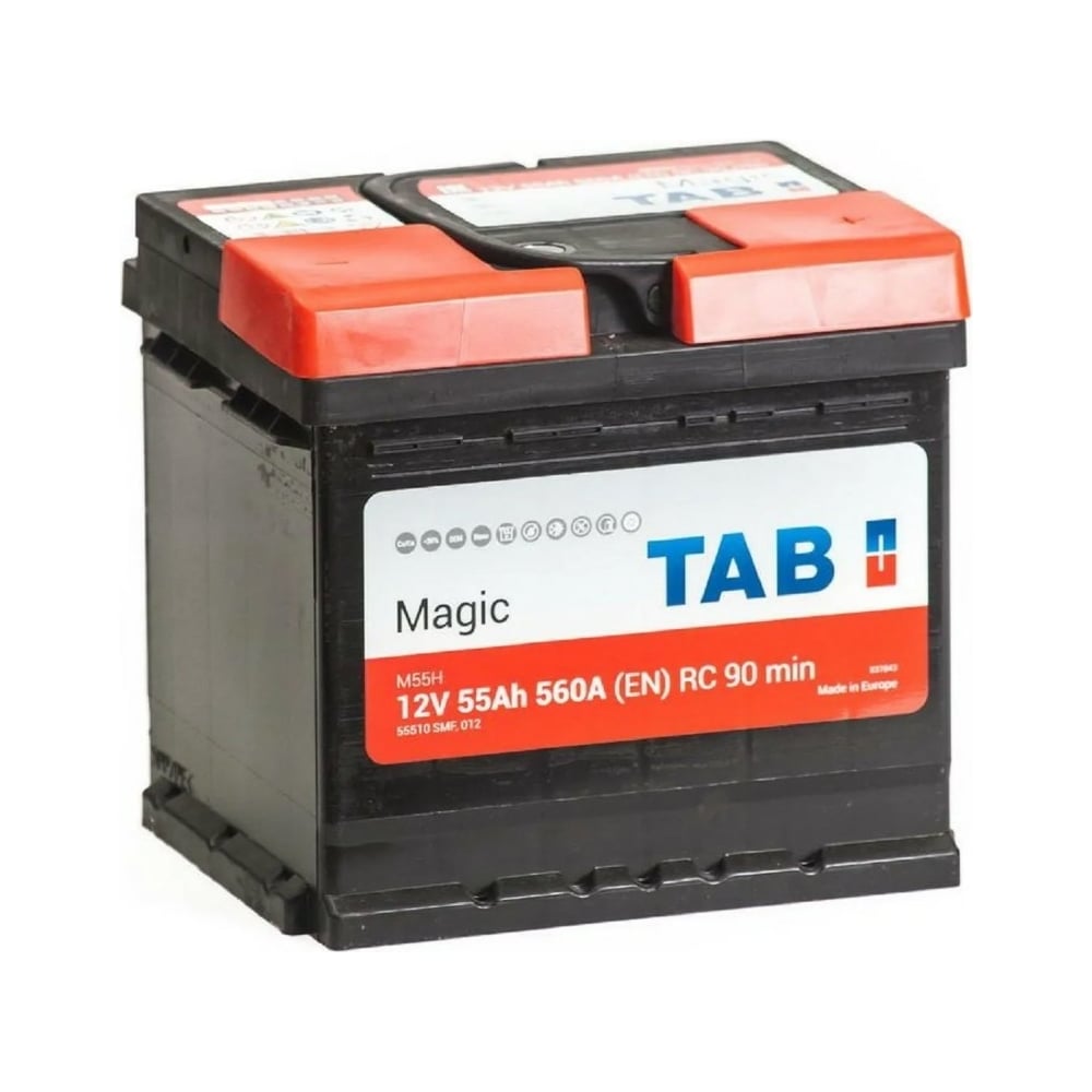 Аккумуляторная батарея TAB Magic 6СТ-55.0 uni 189058