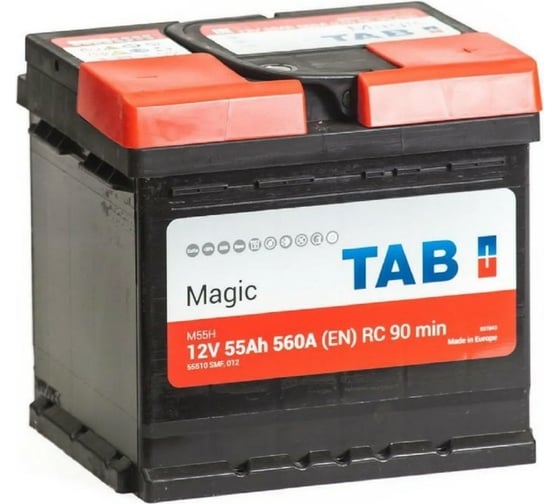 Изображение товара Аккумуляторная батарея TAB Magic 6СТ-55.0 uni 189058