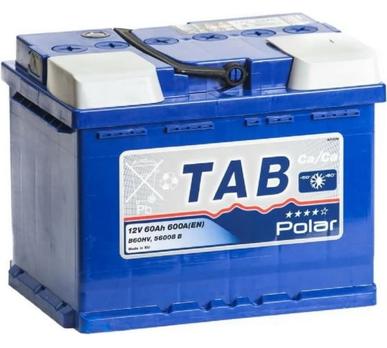 Изображение товара Аккумуляторная батарея TAB Polar 6СТ-60.0 121060
