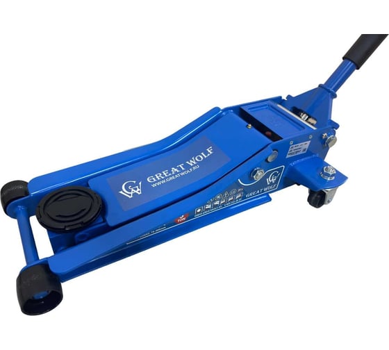 Изображение товара Низкопрофильный гидравлический подкатной домкрат Great Wolf 3 т, 78-505 мм GW-031