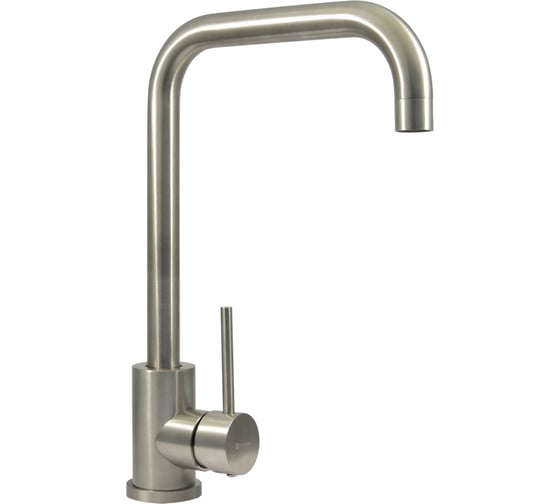 Изображение товара Смеситель для мойки Juguni с высоким поворотным изливом, нерж. сталь AISI304, 0402.168