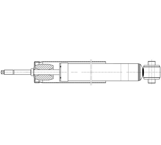 Изображение товара Амортизатор задний для автомобиля Mercedes E TRIALLI AG 15509