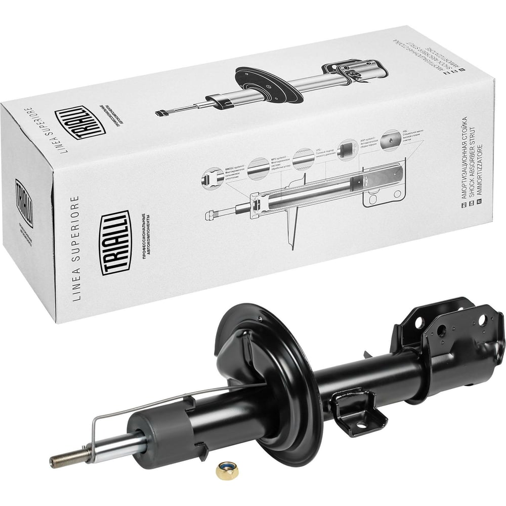 Изображение товара Передний правый амортизатор для Suzuki SX4 4x4 TRIALLI AG газомасляный двухтрубный