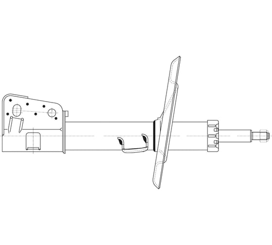 Изображение товара Амортизатор передний для автомобиля Dodge Caravan /Chrysler Voyager TRIALLI AG 03056