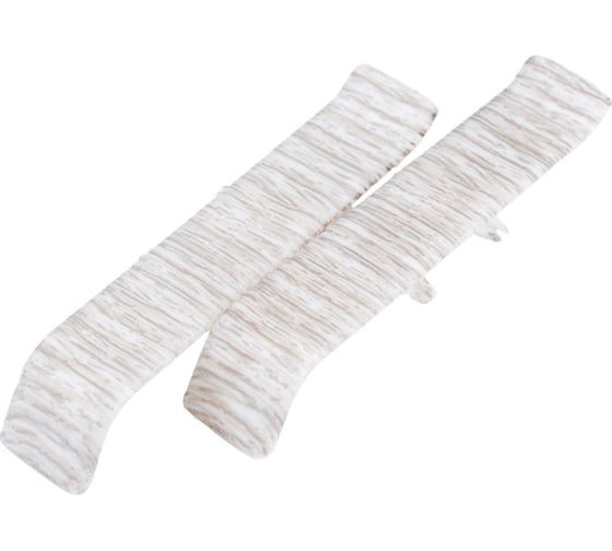 Изображение товара Соединитель для плинтуса DECONIKA (70 мм, 265 Клен патина, 2 шт.)  Д-П70-С-Ф2 265 КЛН ПАТ