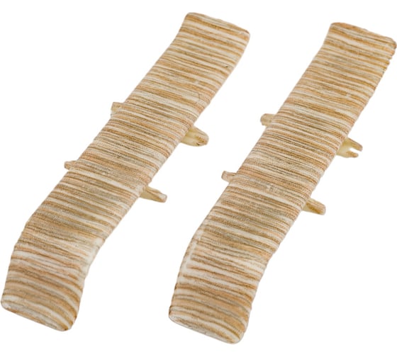 Изображение товара Соединитель для плинтуса DECONIKA (70 мм, 361 Акация, 2 шт.)  Д-П70-С-Ф2 361 АКЦ