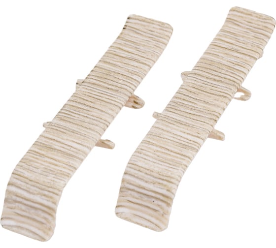 Изображение товара Соединитель для плинтуса DECONIKA (70 мм, 418 Дуб жемчужный, 2 шт.) Д-П70-С-Ф2 418 ДУБ ЖМЧ