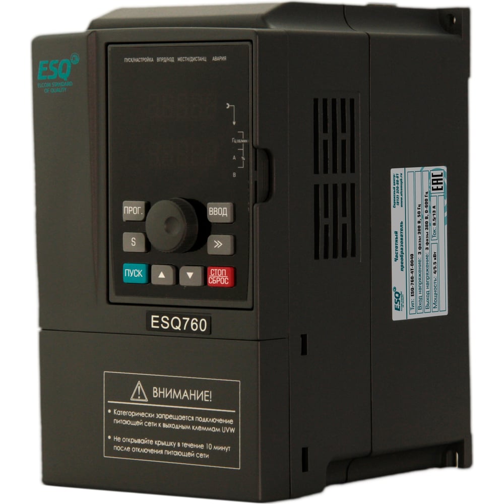 Частотный преобразователь ESQ 760-4T-0040