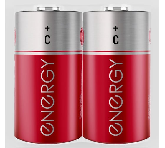 Изображение товара Солевая батарейка ENERGY R14/2S (С) 104973