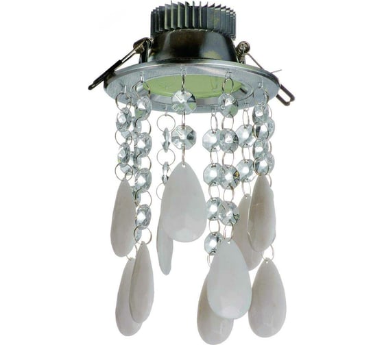 Изображение товара Светодиодный светильник De Fran LED 3000К 220В 3x1Вт круг хром+прозрачный, FT 811 LED