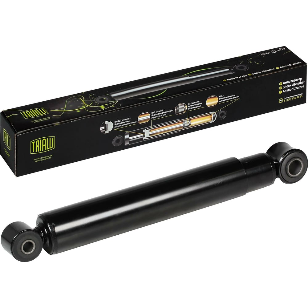 Изображение товара Передний амортизатор MAN TGS TRIALLI AH 51021 масляный двухтрубный надежный