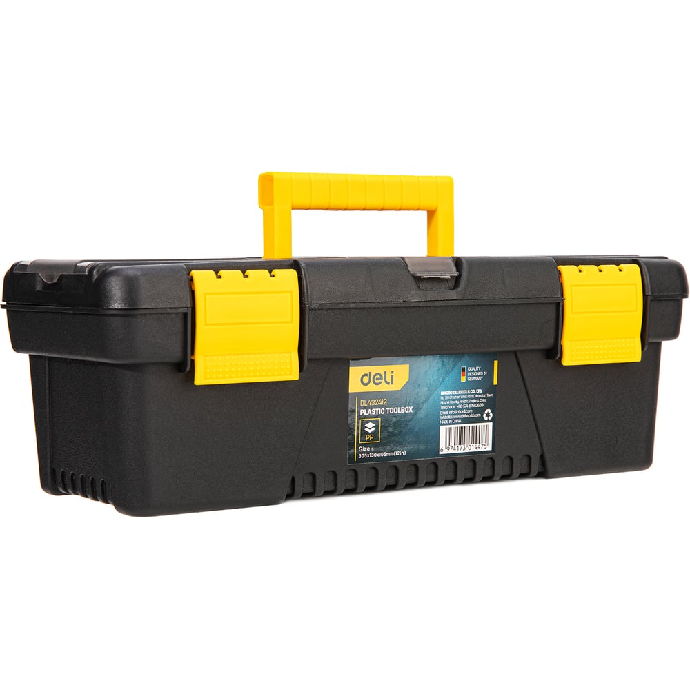 Ящик для инструментов DELI DL432412 (305х130х105мм, грузоподъёмность 4кг) 98474