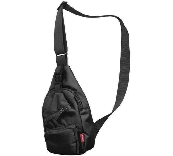 Изображение товара Нагрудная сумка Tplus 170x80x310 мм, оксфорд 600, чёрный T015176