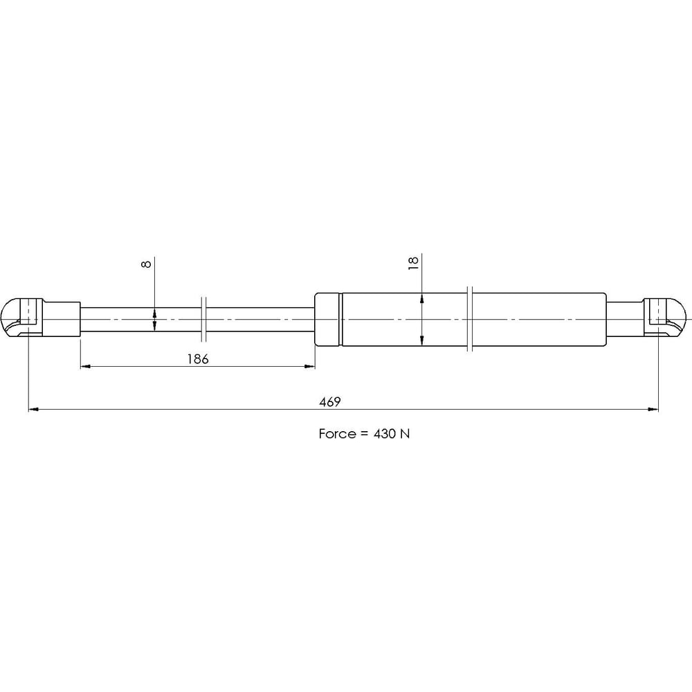 Изображение товара Амортизатор крышки багажника для Peugeot 208 TRIALLI GS 2019