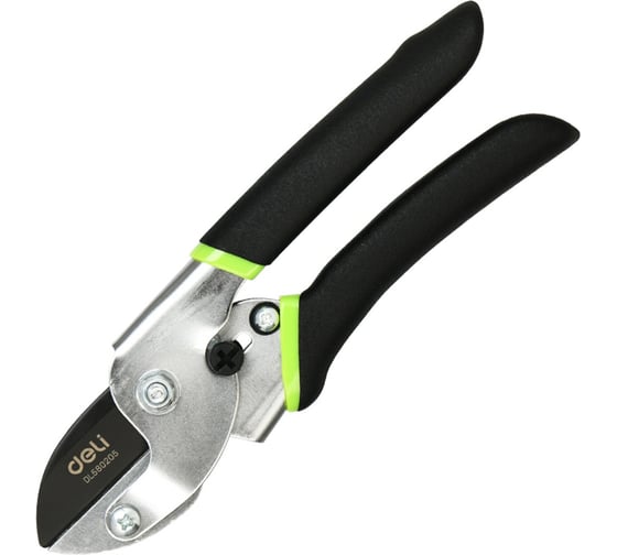 Изображение товара Универсальный садовый секатор DELI DL580205 200 мм, сталь 55С, уплотнённая противоскользящая ручка 98487