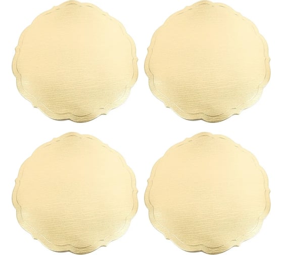 Изображение товара Набор сервировочных салфеток Nouvelle Золотая роса плейсматов 4 шт, 38 см 9903308-1-Н4