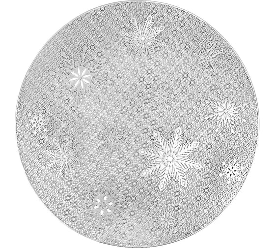 Изображение товара Набор сервировочных салфеток Nouvelle Серебрянная снежинка плейсматов 4 шт, 38 см N9903322-2-Н4