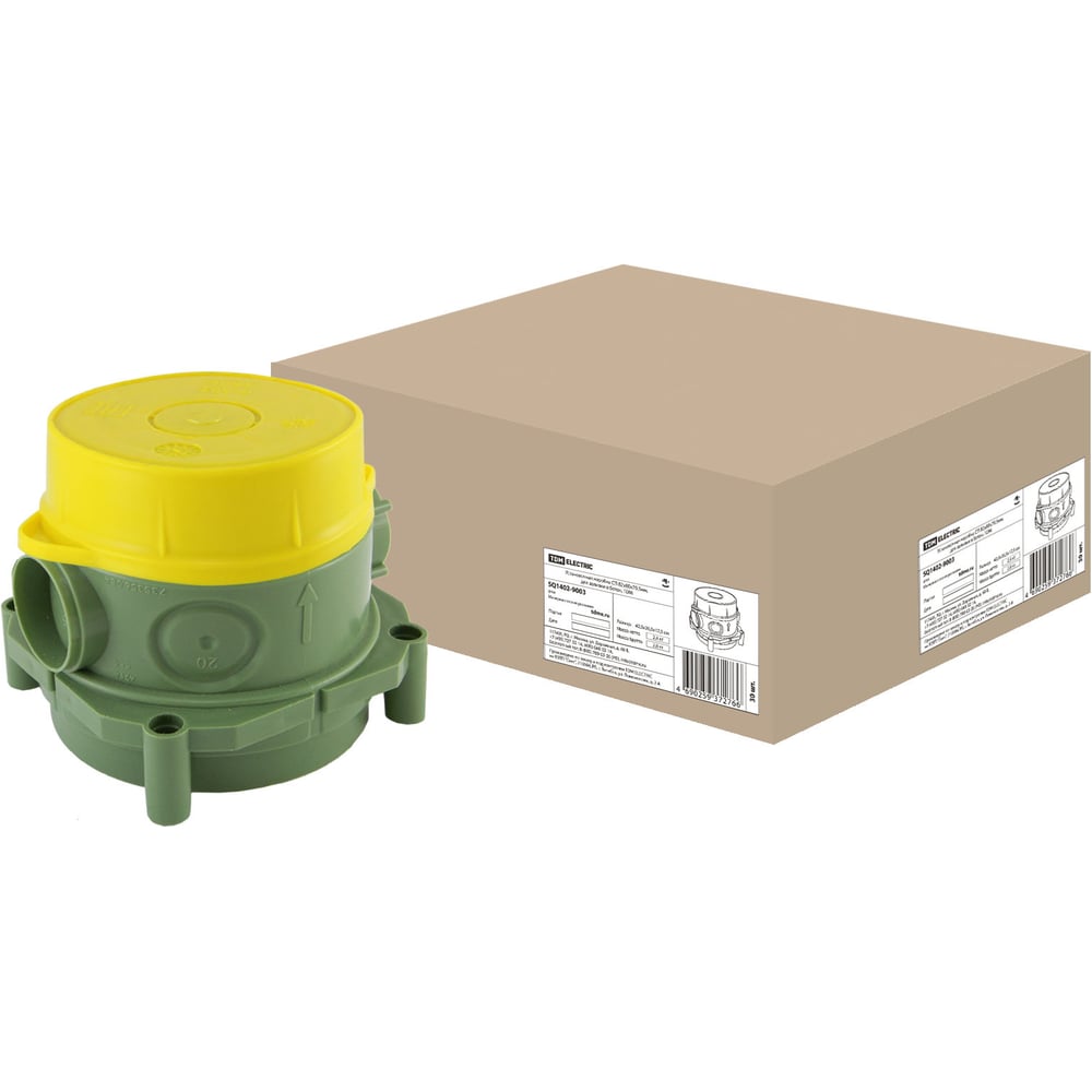 Изображение товара Установочная коробка TDM ELECTRIC СП 82x80x79,5 мм для бетона и кирпича