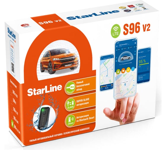 Изображение товара Охранно-телематичекий комплекс StarLine S96 v2 LTE+GPS 4004223