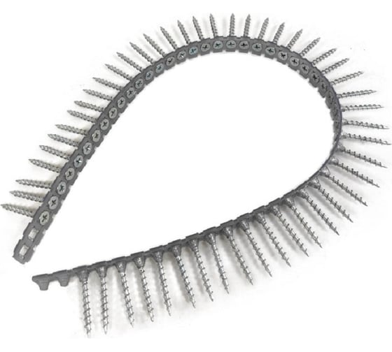 Изображение товара Саморезы ленточные 1000 шт, 3.9x35 мм, PH2, цинк, ГКЛ-дерево Senco 39A35MC