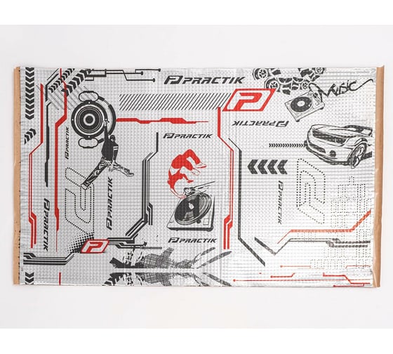 Изображение товара Вибродемпфирующий материал Шумофф Practik 2,1 15 листов в пачке БП-00000011