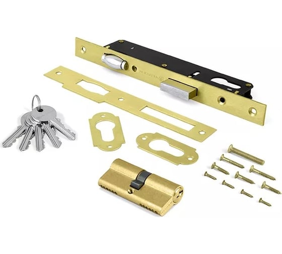Изображение товара Врезной замок Palladium 0155 латунь (20 мм) 00009815